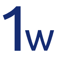 1W