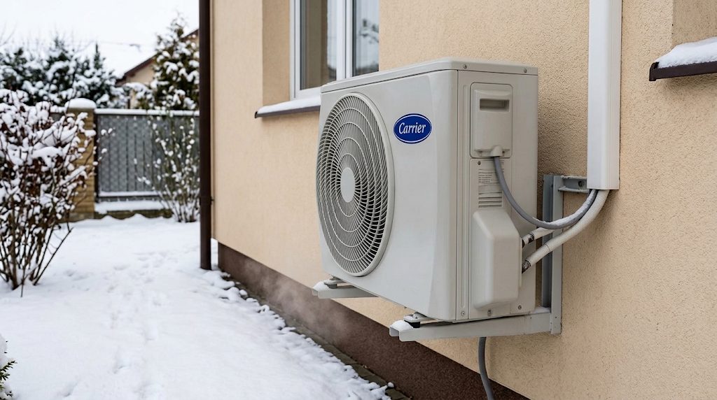 Degivrarea unitatii exterioare a aerului conditionat iarna