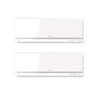 Aparat de aer conditionat multisplit Mitsubishi Electric Kirigamine ZEN cu doua unitati interne 9000 BTU White, MXZ-2F42VF3-2*MSZ-EF25VGKW, garantie 60 luni
