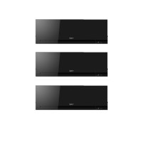 Aparat de aer conditionat multisplit Mitsubishi Electric Kirigamine ZEN cu trei unitati interne 9000 BTU Black, MXZ-3F68VF3-3*MSZ-EF25VGKB, garantie 60 luni