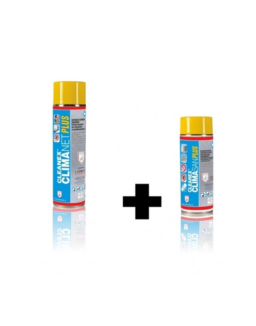 Cleanex Clima Pack - Pachet curatare si igienizare aer conditionat