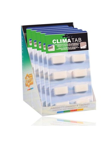 Pastile igienizante CLEANEX CLIMATAB PLUS pentru curatare traseu condens la instalatia de aer conditionat, 8 pastile