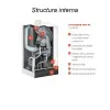 Centrala termica Viessmann Vitodens 100-W 25kW Doar Incalzire, Cadou Filtru Anti-Magnetita, Wifi integrat