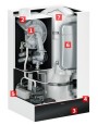Centrala termica cu boiler incorporat 46 litri Viessmann Vitodens 111-W S1 25kW, CADOU-Filtru Anti-Magnetita