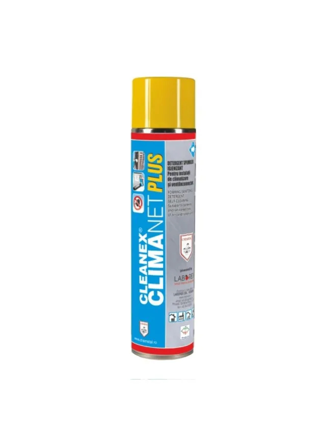 Spray detergent cu spuma activa aer conditionat Chemstal Climanet Plus 600 ml