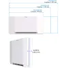 Ventiloconvector pentru pardoseală Daikin Altherma HPC FWXV15ATV3 2,33kW