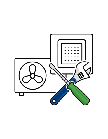 Montaj aparat aer conditionat tip CASETA, cu capacitate intre 28000-48000 BTU