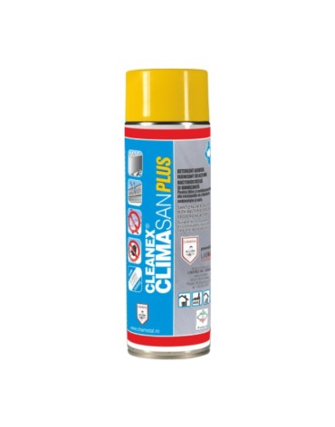 Spray igienizant cu actiune bacteriostatica CLEANEX CLIMASAN PLUS pentru aer conditionat