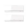 Aparat de aer conditionat multisplit Mitsubishi Electric Kirigamine ZEN cu doua unitati interne 9000 BTU si 12000 BTU White, MXZ-2F53VF3-MSZ-EF25VGKW +MSZ-EF35VGKW, garantie 60 luni