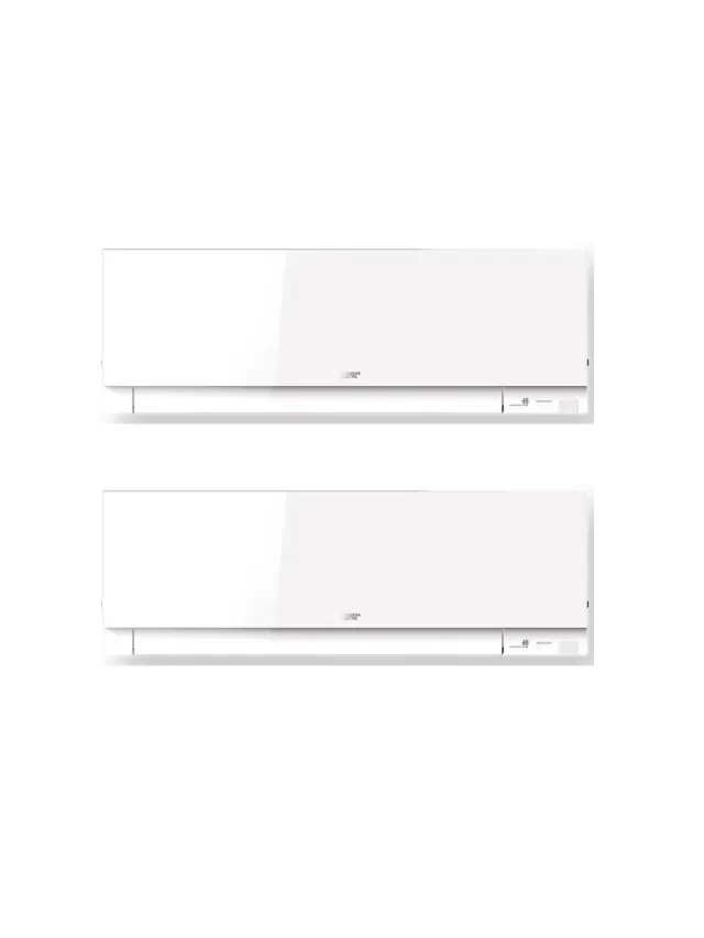 Aparat de aer conditionat multisplit Mitsubishi Electric Kirigamine ZEN cu doua unitati interne 9000 BTU si 12000 BTU White, MXZ-2F53VF3-MSZ-EF25VGKW +MSZ-EF35VGKW, garantie 60 luni