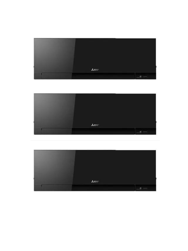 Aparat de aer conditionat multisplit Mitsubishi Electric Kirigamine ZEN cu trei unitati interne 9000 BTU Black, MXZ-3F68VF3-3*MSZ-EF25VGKB, garantie 60 luni