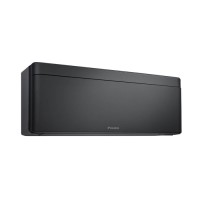 Aparat de aer conditionat Daikin Stylish 7000 BTU Negru Mat FTXA20CB-RXA20A, SEER 8.74, SCOP 5.15, efect Coanda, detectare prezenta pe 2 zone, flux aer 3D, Flash Streamer, filtre dezodorizare si ioni de argint.