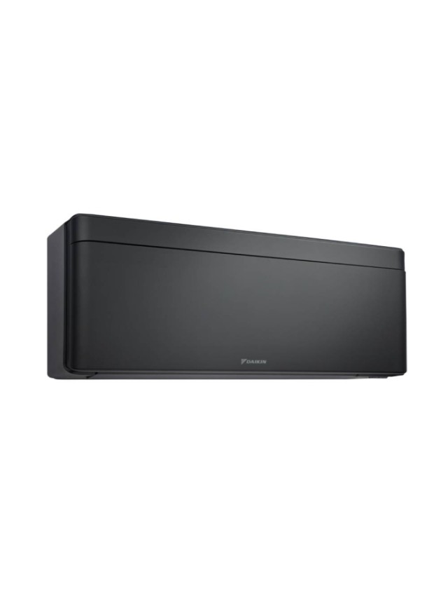 Aparat de aer conditionat Daikin Stylish 12000 BTU Negru Mat FTXA35CB-RXA35A, SEER 8.73, SCOP 5.15, efect Coanda, detectare prezenta pe 2 zone, flux aer 3D, Flash Streamer, filtre dezodorizare si ioni de argint.