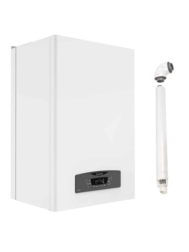 Centrala termica Ariston Clas B One Wifi 35 kW cu boiler incorporat, Kit de evacuare inclus, 5 ANI Garantie, pentru suprafete de pana 260 MP
