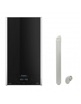 Centrala termica Ariston Alteas One+NET 30 kW, Incalzire si ACM, Kit de evacuare -INCLUS, 5 ANI GARANTIE, design sticla, WIFI INTEGRAT