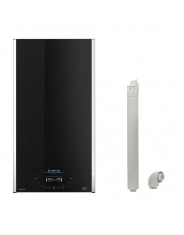 Centrala termica Ariston Alteas One+NET 24 kW, Incalzire si ACM, Kit de evacuare INCLUS, 5 ANI GARANTIE, design sticla, WIFI INTEGRAT