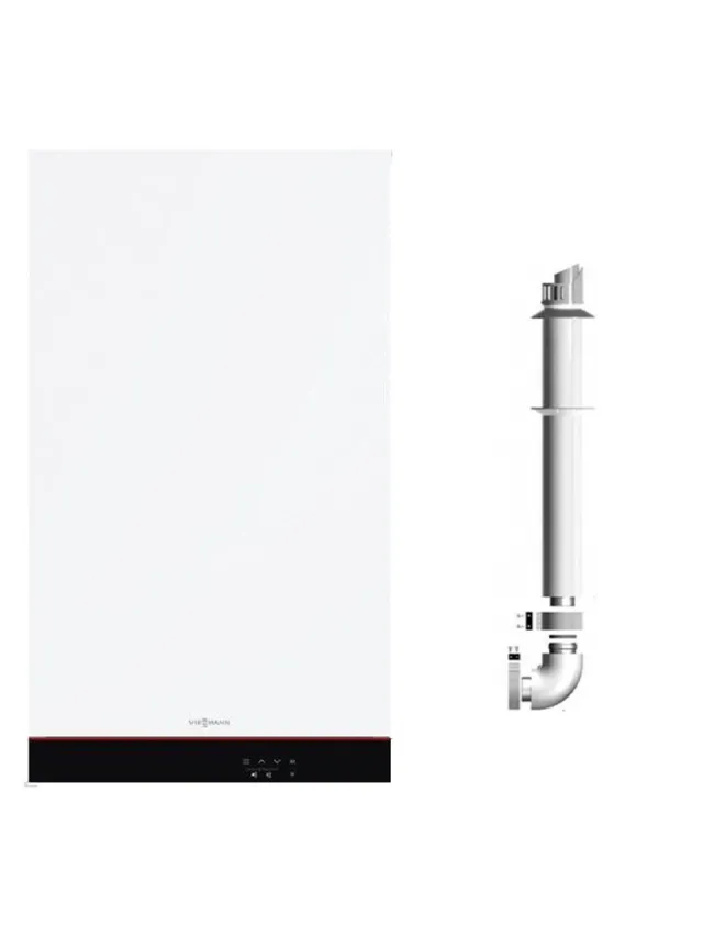 Centrala termica Viessmann Vitodens 050-W 19kW, model BOKA, Kit de evacuare-inclus