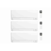 Aparat de aer conditionat multisplit Mitsubishi Electric Kirigamine Linea PLUS cu trei unitati interne 9000 BTU, MXZ-3F54VF3-3*MSZ-AY25VGKP, garantie 60 luni , Plasma Quad Plus
