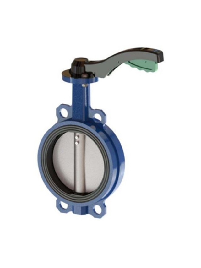 Robinet cu clapă tip fluture, disc inox Tecofi DN 100