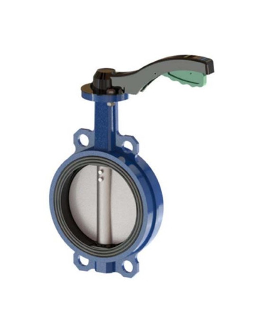 Robinet cu clapă tip fluture, disc inox Tecofi DN 100