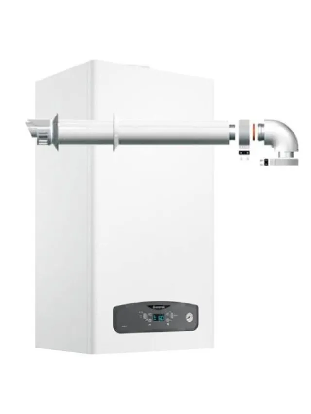 Centrala termica Ariston Cares S 24 kW, schimbator din INOX, pentru suprafete de pana la 120 mp, KIT de evacuare inclus