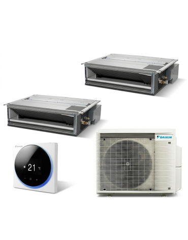 Aer conditionat multisplit DUCT DAIKIN cu doua unitati interne 9000 BTU 2MXM50A-2xFDXM25AF - garantie 60 luni