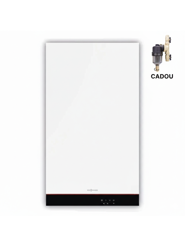 Centrala termica Viessmann Vitodens 050-W 19kW, Kit de evacuare-inclus