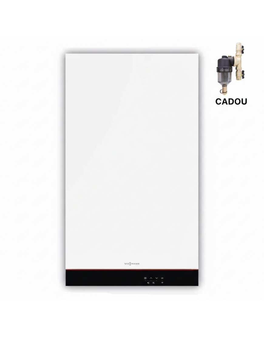 Centrala termica Viessmann Vitodens 050-W 25kW, Cadou-Filtru Anti-Magnetita, Kit de evacuare-inclus