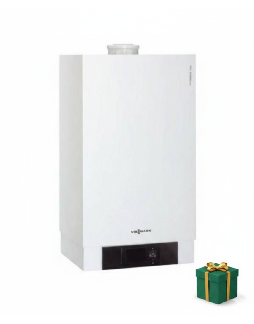Centrala termica Viessmann Vitodens 200-W 49 kW cu Vitotronic 200 Incalzire + CADOU 12 Luni Extragarantie