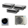 Aer conditionat multisplit DUCT DAIKIN cu trei unitati interne, doua 9000 BTU  si una 12000 BTU, 3MXM68A-2xFDXM25F+FDXM35F- garantie 60 luni