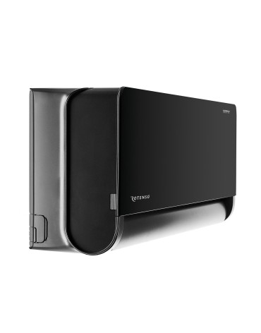 Aparat de aer conditionat ROTENSO VERSU MIRROR 9000 BTU VM25Xi-Negru, A+++, filtru ionizare, HEPA, senzor de umiditate