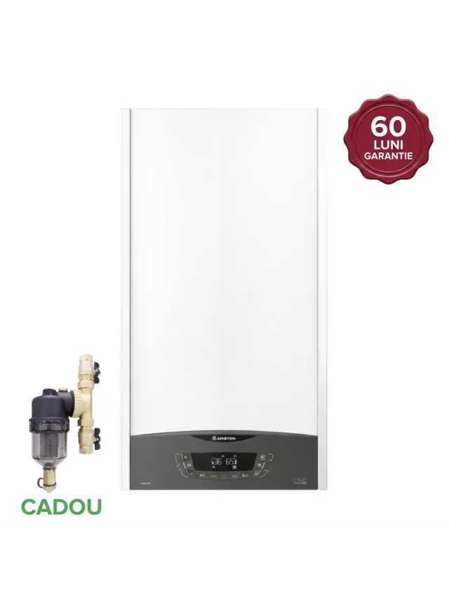 Centrala termica Ariston Clas One 24 kW Wifi, CADOU-Filtru Anti-Magnetita, garanție 60 luni, Incalzire si ACM