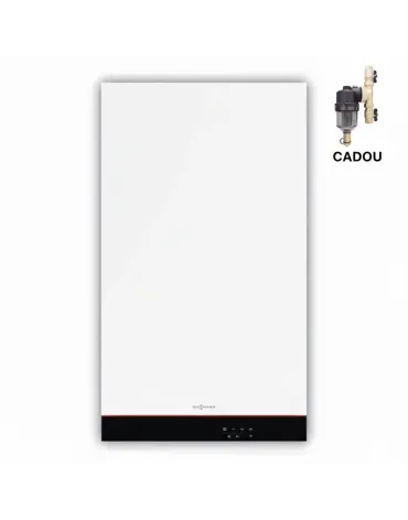 Centrala termica Viessmann Vitodens 050-W 19kW, Cadou-Filtru Anti-Magnetita, Kit de evacuare-inclus