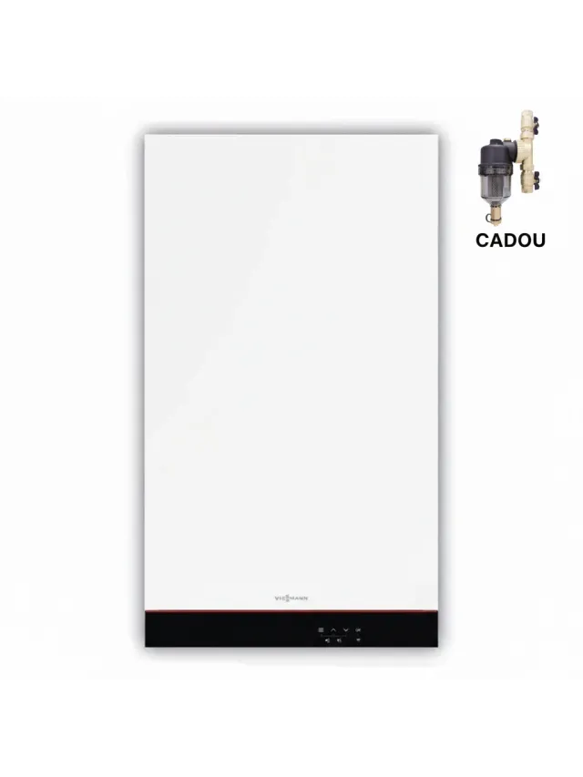 Centrala termica Viessmann Vitodens 050-W 19kW, Kit de evacuare-inclus