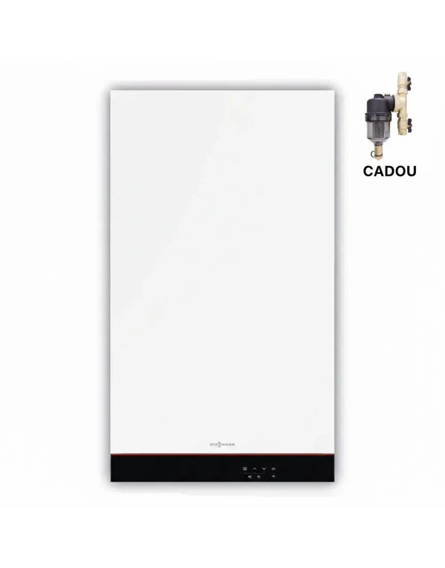 Centrala termica Viessmann Vitodens 050-W 25kW, Cadou-Filtru Anti-Magnetita, Kit de evacuare-inclus