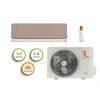 Aparat de aer conditionat ROTENSO VERSU Cloth 12000 BTU VCS35Xi-CARAMEL, fata textila, A+++, filtru ionizare, HEPA, senzor de umiditate