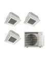 Aparat de aer conditionat multisplit Caseta DAIKIN cu trei unitati interne, doua 9000 BTU si una 12000 BTU, 3MXM68A-2xFFA25A+FFA35A, garantie 60 luni