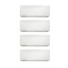 Aparat de aer condiționat multisplit Daikin Stylish cu patru unități interne, trei 5000 și una de 12000 BTU White - garanție 60 luni