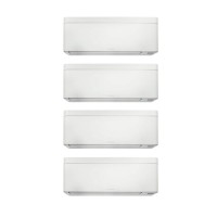Aparat de aer conditionat multisplit Daikin Stylish cu patru unitati interne, trei de 5000 BTU si una de 9000 BTU Albe, 3xCTXA15CW-FTXA25CW-4MXM68A, 5 ANI GARANTIE, efect Coanda, senzor de prezenta, Flash Streamer, filtre ioni de argint