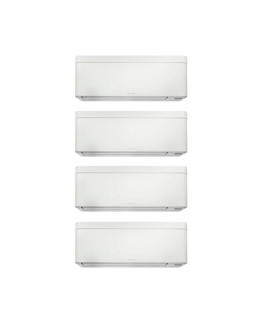 Aparat de aer condiționat multisplit Daikin Stylish cu patru unități interne, trei 5000 și una de 12000 BTU White - garanție 60 luni
