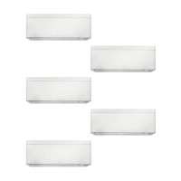 Aparat de aer conditionat multisplit Daikin Stylish cu cinci unitati interne , patru 5000 BTU si una de 12000 BTU Albe, 4xCTXA15CW-FTXA35CW-5MXM90, 5ANI GARANTIE, efect Coanda, senzor de prezenta, Flash Streamer, filtre ioni de argint