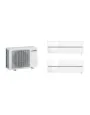 Aparat de aer condiționat multisplit Mitsubishi Electric cu două unități interne Kirigamine Deluxe Solid White 12000 BTU, garanție 60 luni