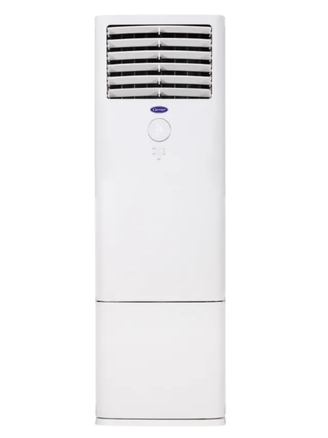 Aparat de aer conditionat coloana Carrier 48000 BTU, 42QFD048D8S / 38QUS048D8T, Inverter Trifazat, recomandat pentru restaurante si camere server, traseu max. 50m