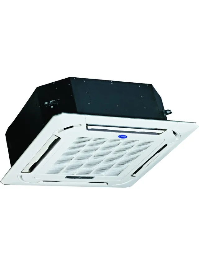 Unitate interna aer conditionat tip caseta Carrier 42QTD012D8SN-Inverter 12000 BTU pentru supraf.35 MP, autodefrost, functie follow me
