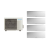 Aparat de aer condiționat multisplit Daikin EMURA cu patru unități interne, trei 7000 BTU și una de 18000 BTU White - garanție 60 luni