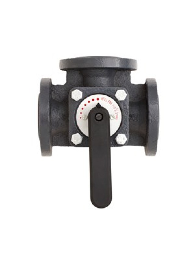 Vană Danfoss PN6 HFE 3 20/12 rotativă 3 căi flanșe
