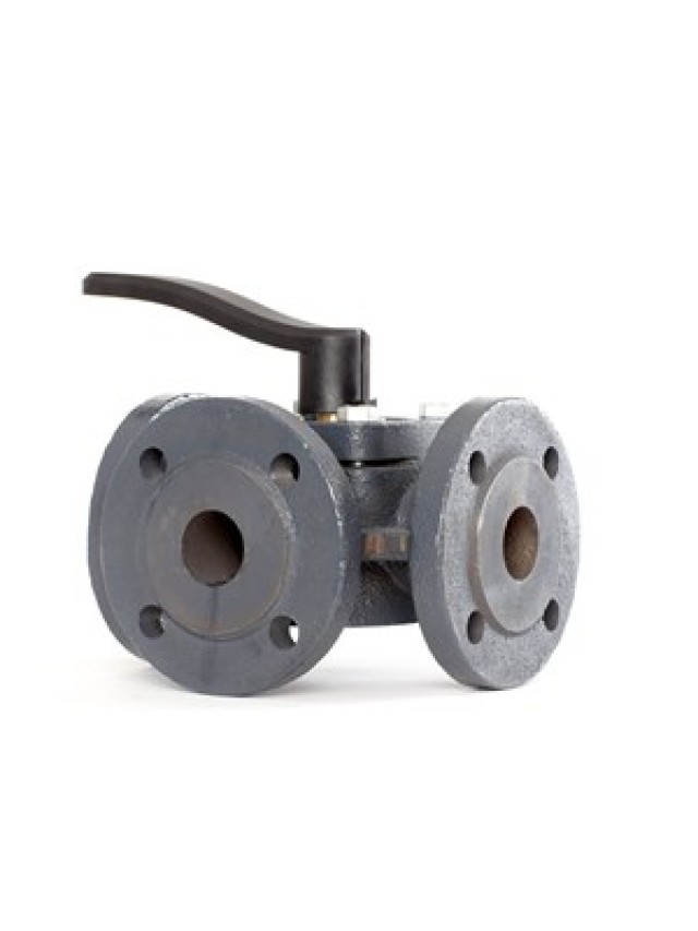 Vană Danfoss PN 6 HFE 3 25/18 rotativă 3 căi flanșe