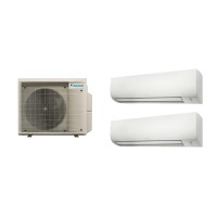 Aparat de aer conditionat multisplit Daikin Comfora cu doua unitati interne 7000 BTU, FTXP20N + FTXP20N + 2MXM40A, 5 ANI Garantie, Filtre Dezodorizare si Ioni de Argint