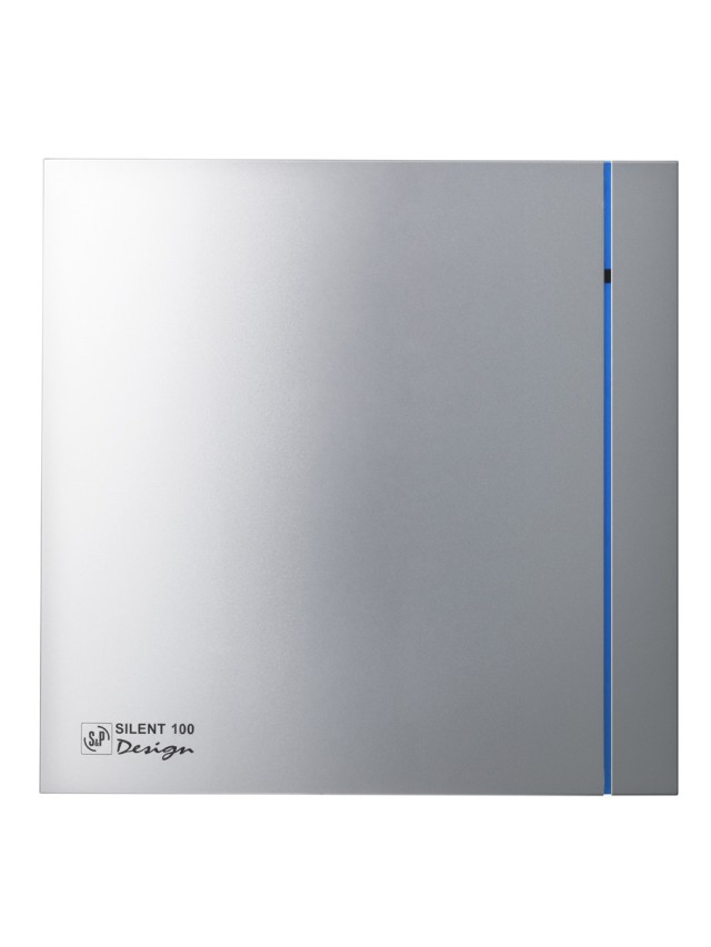 Ventilator de extracție pentru baie Soler & Palau Silent 100 CZ Silver Design 3C