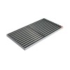 Ștergător de picioare încastrabil ACO Self Vario, cu ramă din aluminiu și grătar cu inserție de cauciuc, antracit, 1000x500x30mm